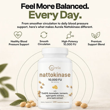 Aurela Nattokinase (10,000 FU)